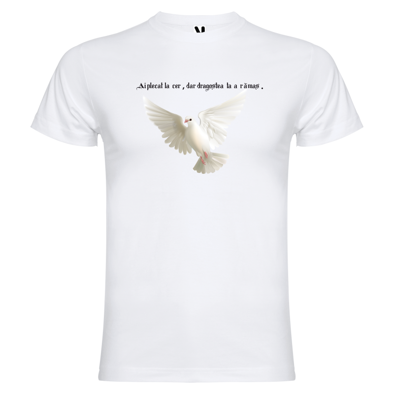 Tricou maneca scurta personalizat pentru barbati Model 2 Tricou maneca scurta personalizat pentru barbati Model 2